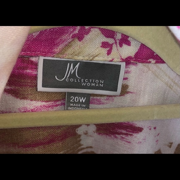 Print Long Sleeve Linen Shirt - Picture 8 of 9